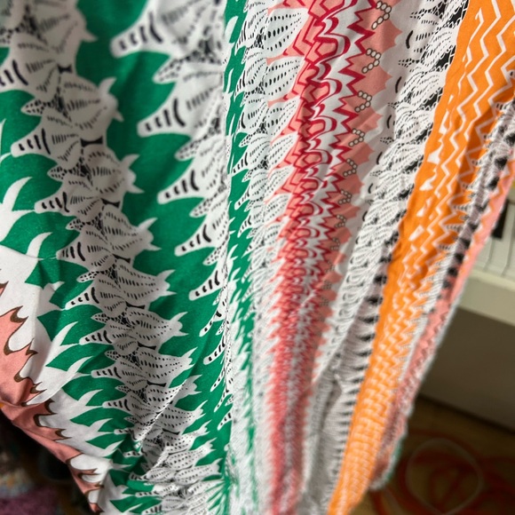 Colorful Striped Kaftan Dress One Size - Picture 14 of 14